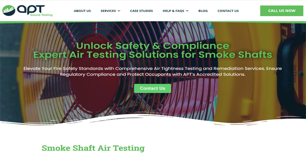 Smoke Shaft Testing & APT
